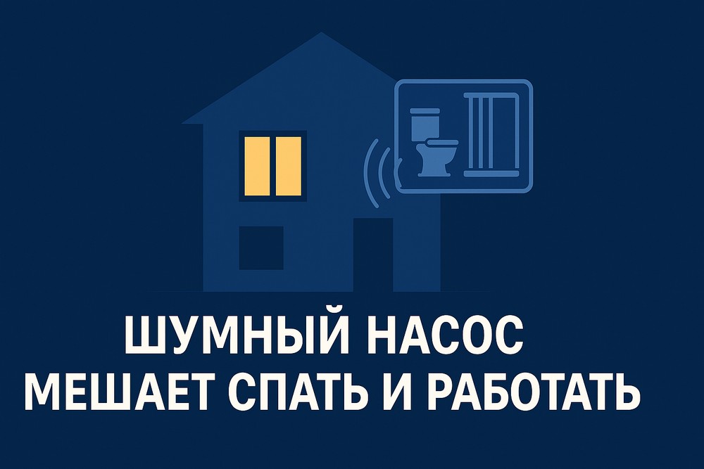 Почему шумный канализационный насос — это проблема